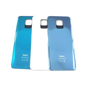 Xiaomi Uyumlu Redmi Note 9 Pro / Note 9s Arka Kapak Pil Batarya Kapağı (516996163) Renk-siyah