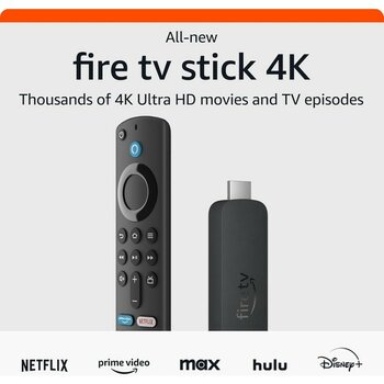 Amazon Fire TV Stick 4K 2024 Android 10 İşletim Sistemi ile ve Canlı TV İzleme İmkanı