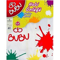 Bubu Hobi Boyama Önlüğü 6-8 Yaş