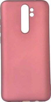 Noktaks - Xiaomi Uyumlu Xiaomi Redmi Note 8 Pro - Kılıf Mat Renkli Esnek Premier Silikon Kapak - Mürdüm Sadece Kılıf Olsun