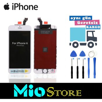 Apple Uyumlu Iphone 6 6g Lcd Ekran Dokunmatik Kaliteli Beyaz