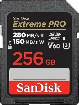 SanDisk Extreme Pro SDSDXEP-256G-GN4IN UHS-II V60 U3 256 GB Hafıza Kartı