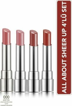 Flormar All About Sheer Up 4'lü Makyaj Seti Doğal Görünüm İçin Günlük Kullanım - Beyaz