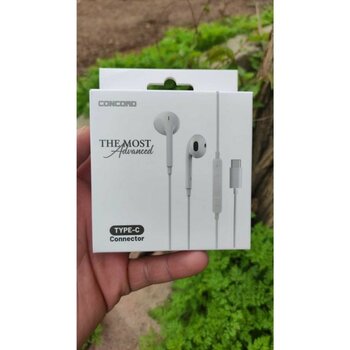 Sprange Tecno Phantom V Fold Uyumlu Type-C Kulaklık - Beyaz