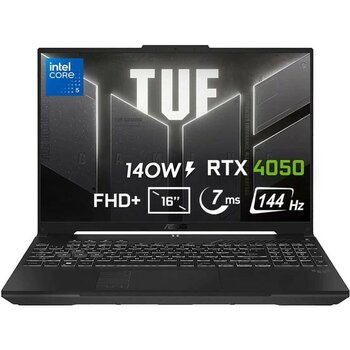 Asus Tuf Gaming FX607VU-RL146 FR16 Intel Core 5 210H 24 GB 1 Tb RTX4050 Yok (Free Dos) 16" Oyun Bilgisayarı