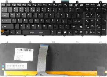 Monster Tulpar T5 V1.1.2 Notebook Klavyesi, Laptop Tuş Takımı (Siyah TR) ışıklı Sıfır