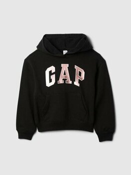 Gap Kız Çocuk Siyah Gap Logo Sweatshirt - XS