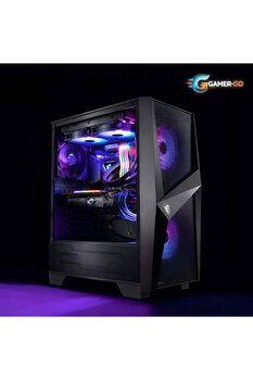 MSI MAG FORGE 100R RGB GAMER| Ryzen 7 5700X+ RX 6600 | 16GB DDR4 RAM |1TB SSD |Sıvı Soğutma