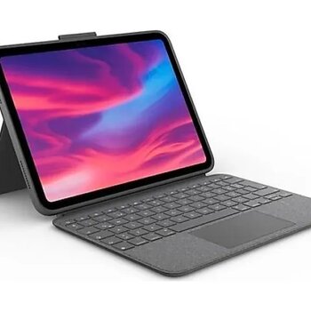 Logitech Combo Touch Dokunmatik Panelli Klavyeli Gri Kılıf