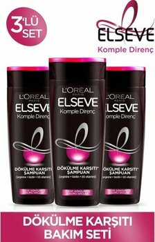 Elseve Komple Direnç Şampuan 450 Ml 3'Lü Set - 1