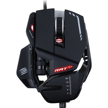 Mad Catz Theauthnticr.a.t 6 Gaming Mouse - Siyah MR04DCINBL000-0