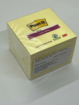 3m Post-it Super Sticky Sarı 90 Yaprak 76mm 76mm
