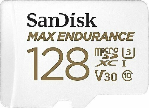 SanDisk Max Endurance SDSQQVR-128G-GN6IA Class 10 UHS-I U3 V30 128 GB Micro SD Kart