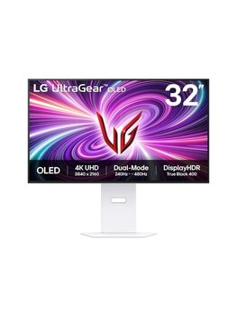 Lg Ultragear 32" 32gs95uv-W 240hz 0.03ms(Gtg) 4k Uhd Oled Dual-Mode(240hz-480hz) Displayhdr True Black 400 Gaming Monitör
