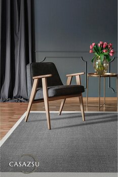 CASAZSU Jüt Modern Sisal Hasır Halı Yıkanabilir Toz Vermez Salon Mutfak Koridor Halısı