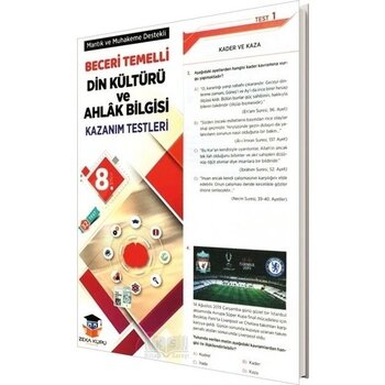 8. Sınıf Din Kültürü Ve Ahlak Bilgisi Beceri Temelli Kazanım Testleri