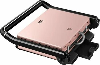 Beko TM 5046 C Floral Açık Pembe Cam Tost Makinesi