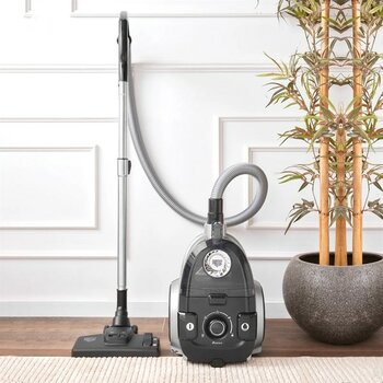 Karaca Vantuz High Force Silver Elektrikli Süpürge 2 L Toz Haznesi ile Kolay Kullanım ve Güçlü Emiş - Gümüş