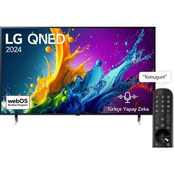 LG 86QNED80T 86" 218 Ekran Uydu Alıcılı 4K Ultra HD Smart LED TV