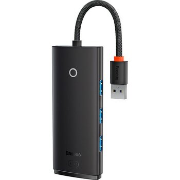 Baseus Lite Series 4 Portlu USB To USB 3.0 Hub Adaptör Çoklayıcı 25cm WKQx030001