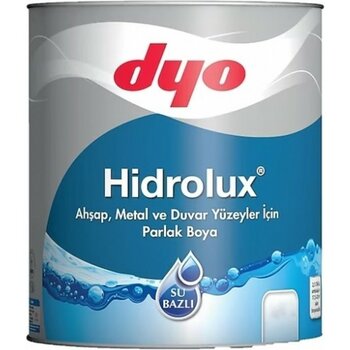 Dyo Hidrolux Su Bazlı Yağlı Boya 15 Lt Beyaz - 1 Adet - 010 - Beyaz