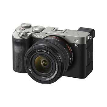 Sony A7c + 28-60 Mm F4-5.6 Aynasız Fotoğraf Makinesi (sony Eurasia Garantili) Gümüş