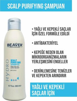 BEAVER PROFESSIONAL Beaver-scalp Purifying Şampuan-258ml