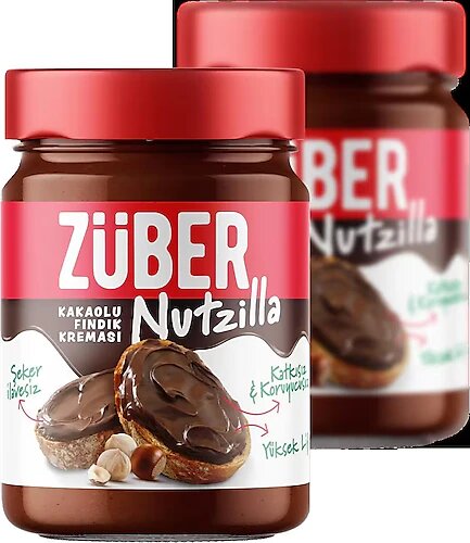 Züber Nutzilla Fındık Kreması 315 gr 2'li