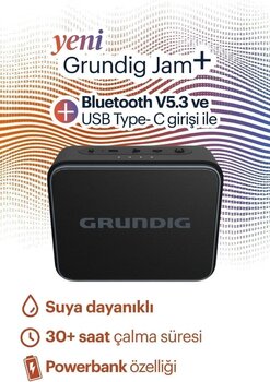 Grundig Jam + Black Bt Hoparlör