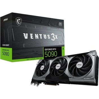 Msı Geforce RTX5090 32G Ventus 3x Oc 32GB Gddr7 512BIT 1xhdmı 3xdp Ekran Kartı
