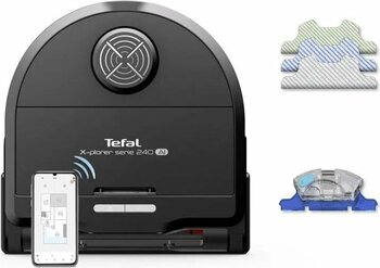Tefal RG9675 X-Plorer Serie 240 Siyah Robot Süpürge