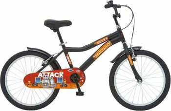 Salcano Attack 20 Siyah-Turuncu Çocuk Bisikleti