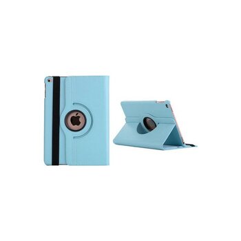 Wowacs Apple iPad 7.nesil 2019 10.2 Inç (A2197-A2198-A2200) ile Uyumlu 360° Dönebilen Standlı Tablet Kılıfı - iPad 7.Nesil 2019 10,2" - Mavi