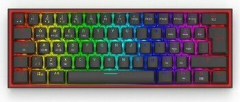 Redragon K616 Fizz PRO Siyah Kablosuz 2.4GHz Bluetooth Mekanik RGB Oyuncu Klavye