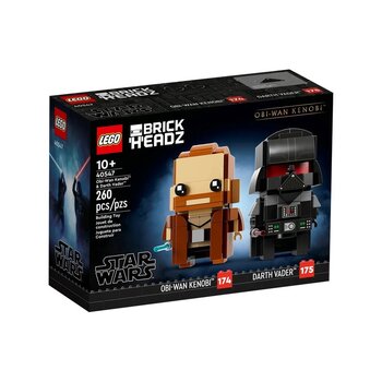 Lego® Brickheadz 40547 Obi Wan Kenobi And Darth Vader 260 Parça