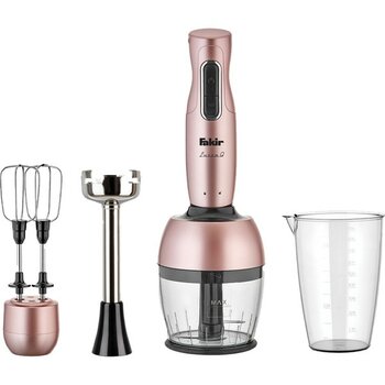 Fakir Lucca Q Çoklu Set 1000 W Blender Güçlü Fonksiyonlar ve 900 ml Kapasite ile Pembe