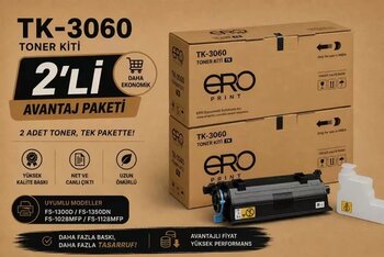 Kyocera Ecosys M3145 Toner - 2'Li Avantaj Paket