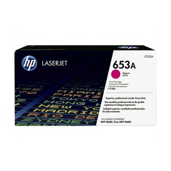 Hp Cf323a Hp Hp 653A Magenta Original Laserjet Toner Cartridge (~16,500 Yield)