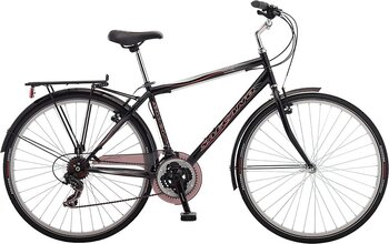 Salcano Üsküp 700 Siyah-Kırmızı 21 Vites 28 Jant Erkek Şehir Bisikleti