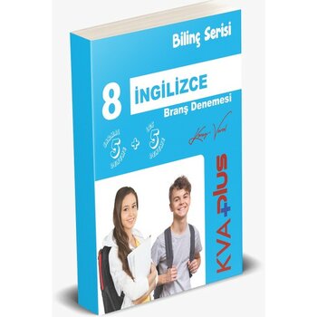 Koray Varol Akademi  +Plus Bilinç Serisi Ingilizce Branş Denemesi (5 Sarmal + 5 Genel Deneme)