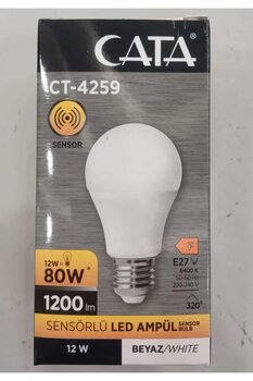 Cata CT 4259 12W SENSÖRLÜ AMPUL BEYAZ