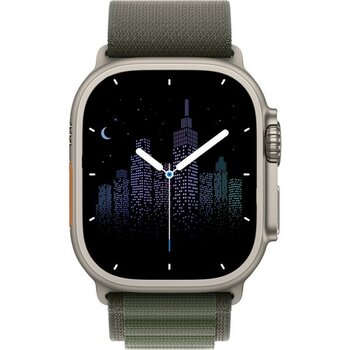 Winex Watch 8 Pro Max Amoled Ekran Android İos Uyumlu Akıllı Saat Yeşil - 49 mm