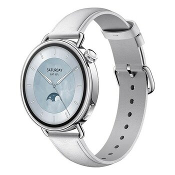 Xiaomi Watch S4 41MM  White Leather Beyaz Akıllı Saat (Xiaomi Türkiye Garantili)