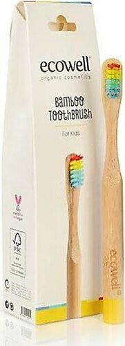 Ecowell Bambu Çocuk Diş Fırçası (Yumuşak)