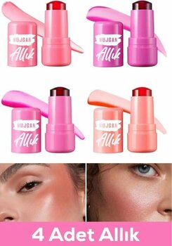 MUJGAN Stick 4 Renkli Allık Seti