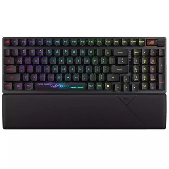 Asus ROG Strix Scope II 96 NX Snow Switch RGB Siyah Kablosuz ENG-Q Mekanik Gaming Klavye