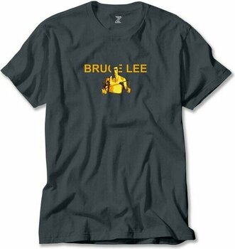 Bruce Lee Nunchaku Füme Tişört Liyada - 2XL
