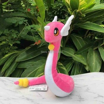 Takara Tomy Dragonair 65 cm Pokemon Peluş Oyuncak Figür - pembe