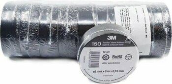 3M Temflex Elektrik Bandı İzole Bant 10-30-100 Adet Seçenekli - 10 Adet