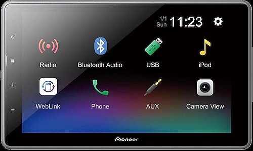 Pioneer DMH-AF555BT 9'' Bluetooth Double Oto Multimedya